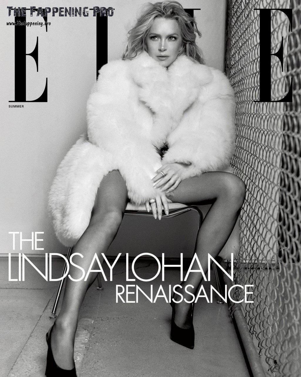 Lindsay Lohan For Elle 2025