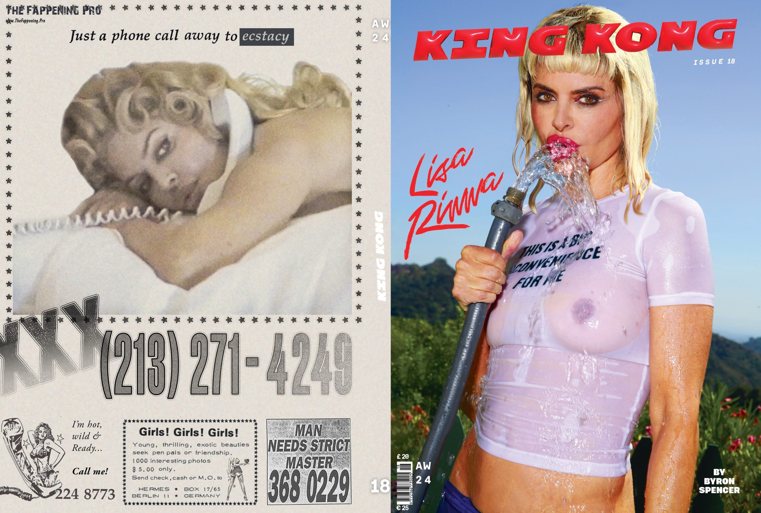 Lisa Rinna In King Kong Magazine 2024