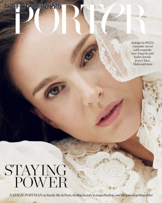 Natalie Portman In Porter Magazine 2025