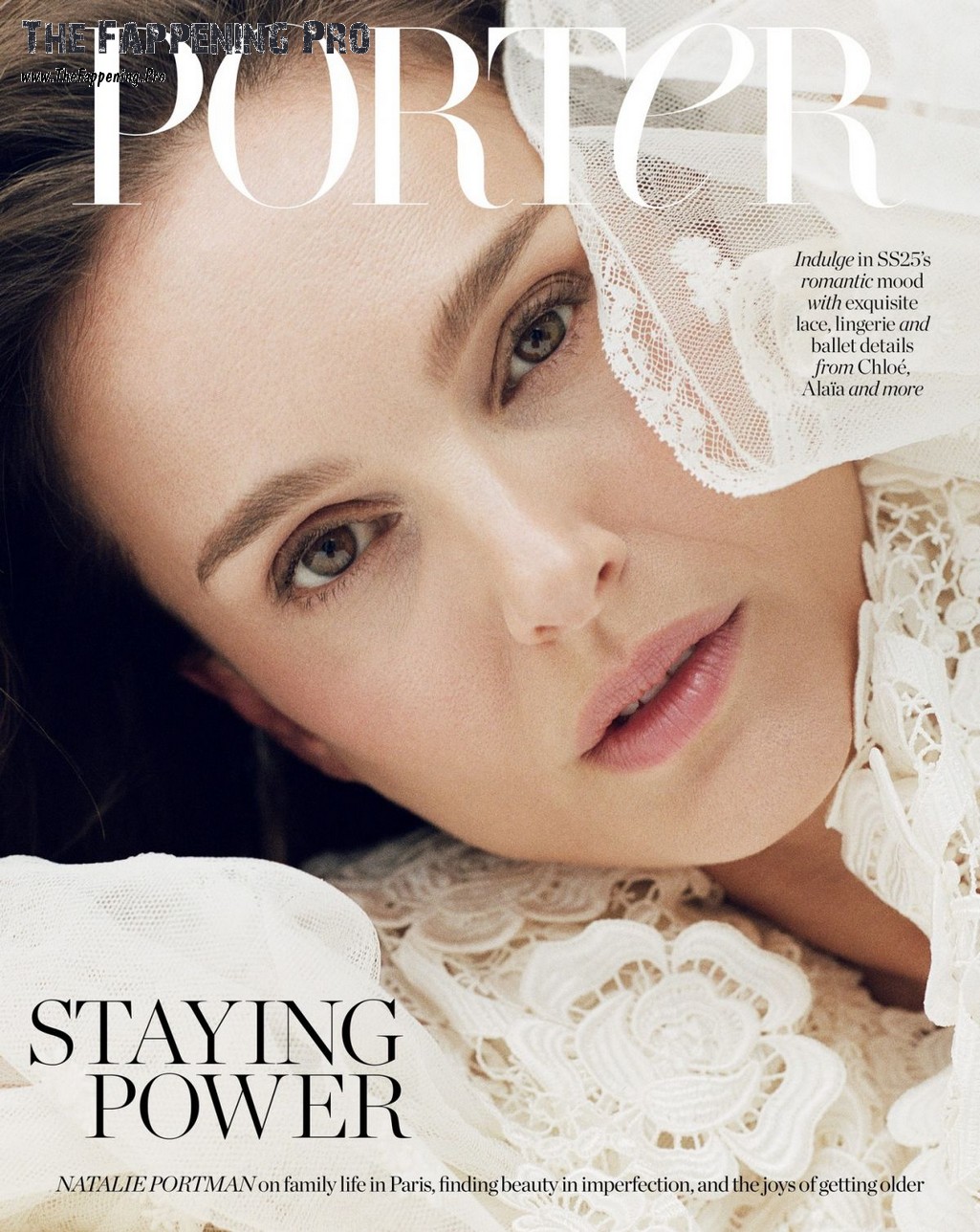 Natalie Portman In Porter Magazine 2025