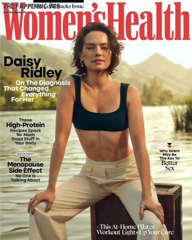 Daisy Ridley Sexy In Womens Health Magazine 2024