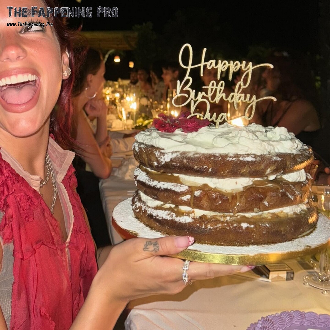 Dua Lipa At Her 29th Birthday