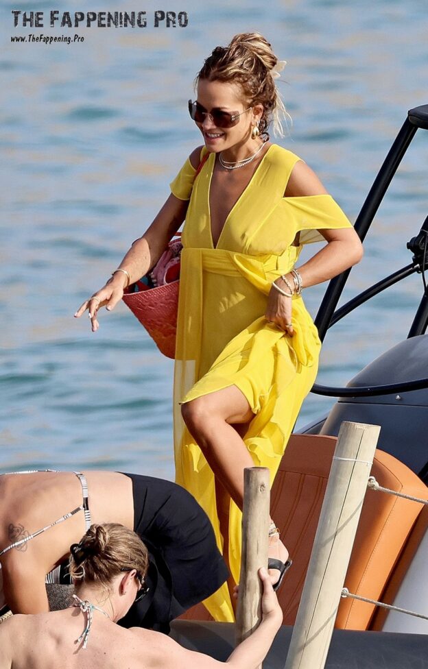 Rita Ora Tits In See Through