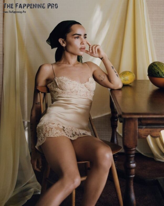 Zoe Kravitz Sexy In W Magazine September 2024