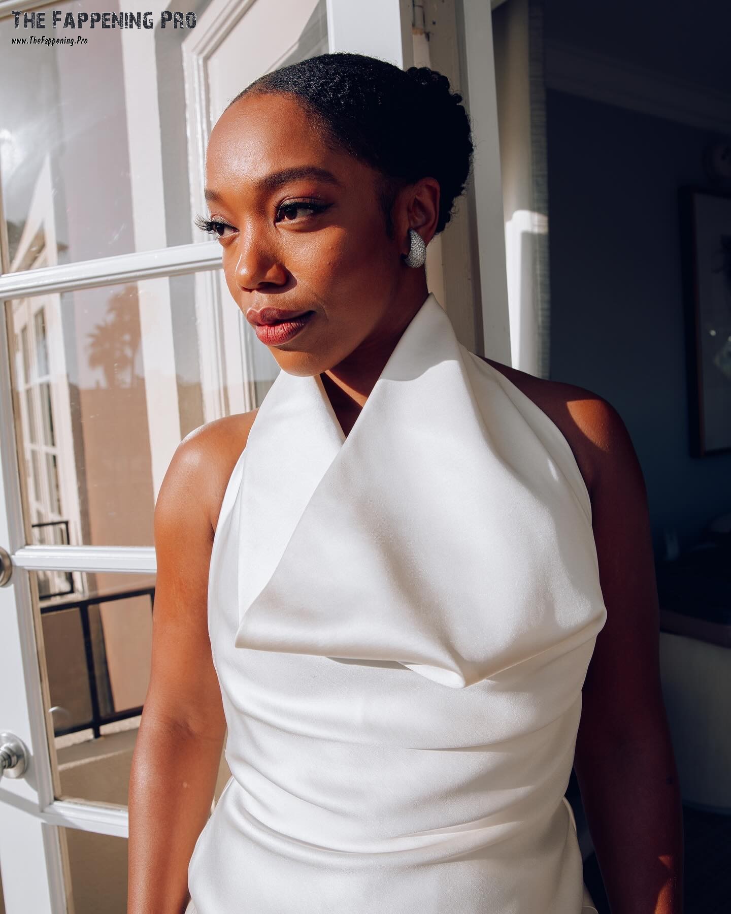 Naomi Ackie Sexy In Blink Twice 2024