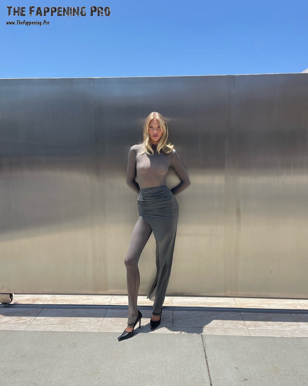 Elsa Hosk Sexy In SKIMS