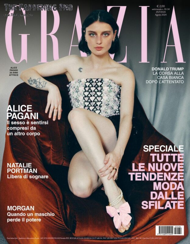 Alice Pagani Sexy In Grazia