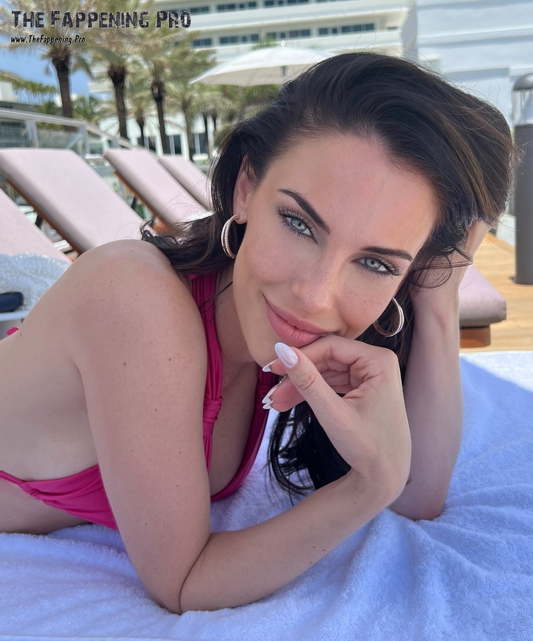 Jessica Lowndes Exposed Boobs And Feet In Bikini (6 Photos)