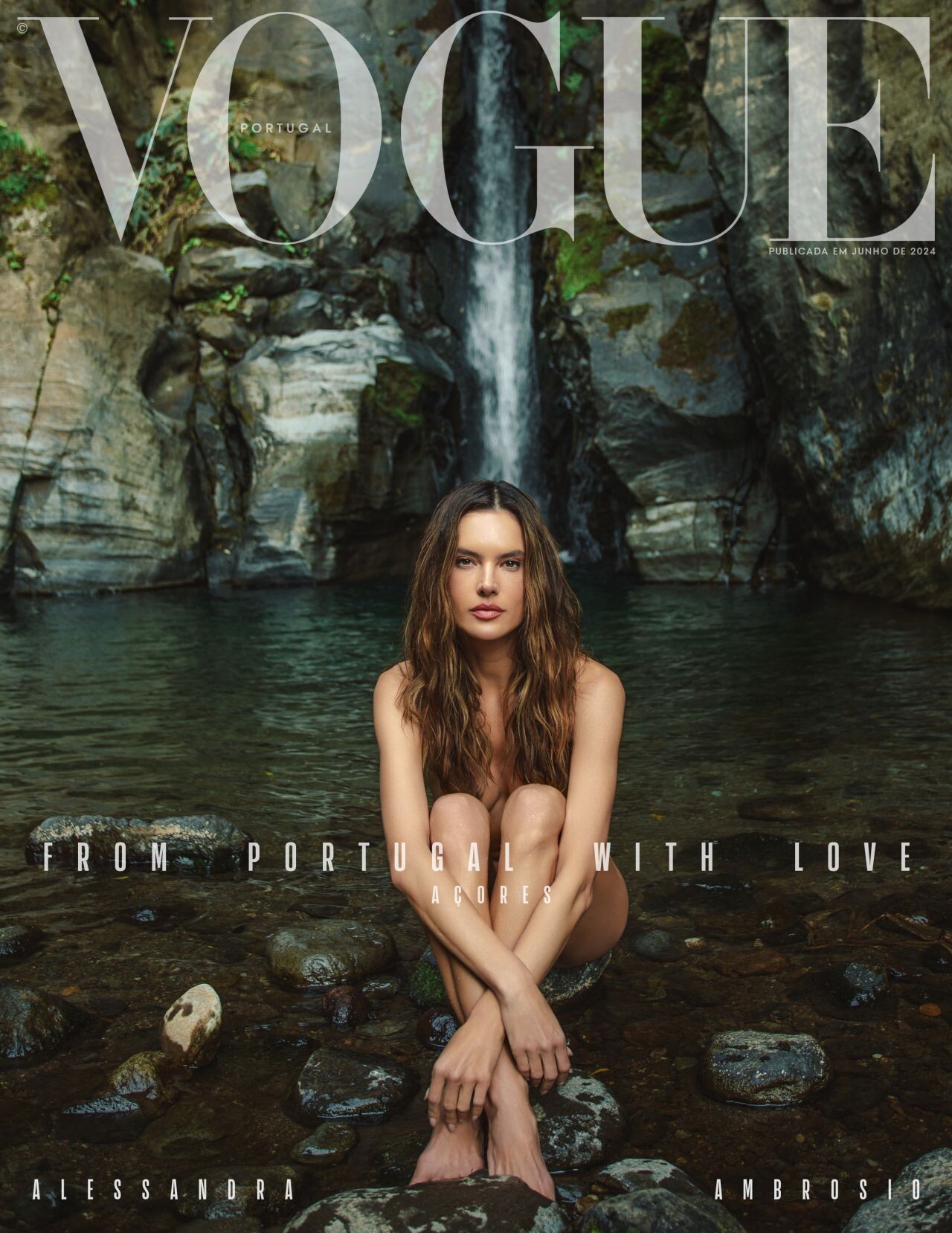 Alessandra Ambrosio In Vogue Portugal