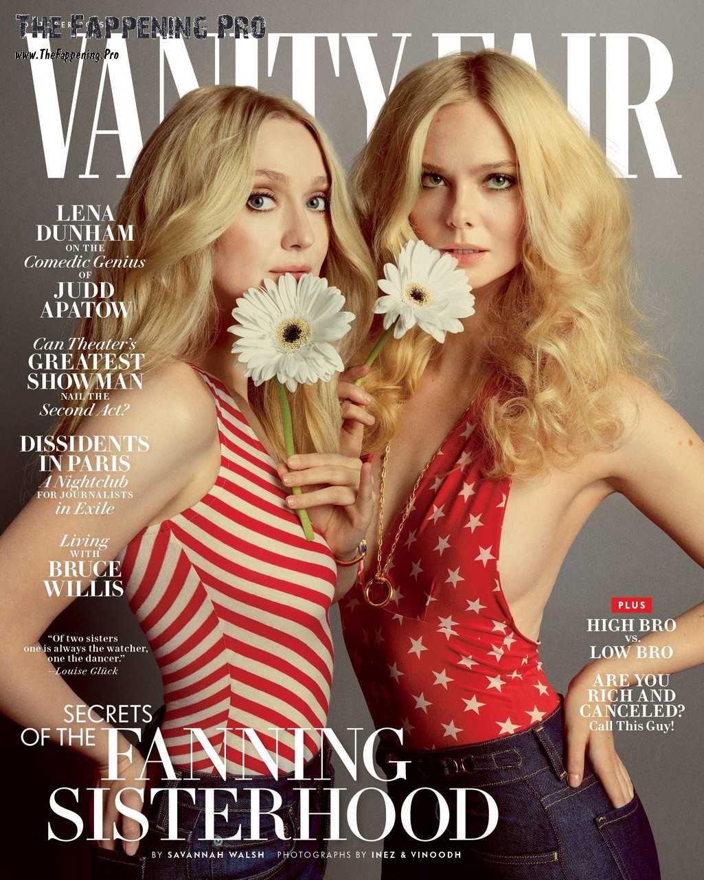 Fanning Sisters Sexy And Leggy (10 Photos)