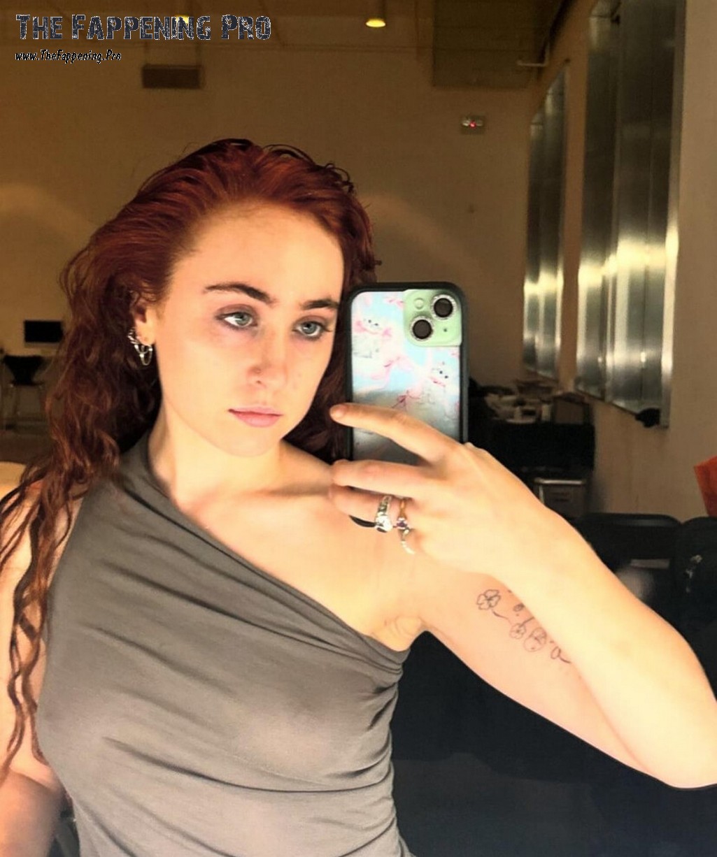 Chappell Roan Braless Selfie