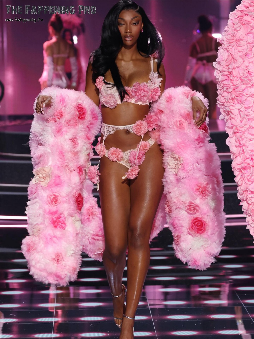 Angel Reese At Victoria's Secret Show 2025