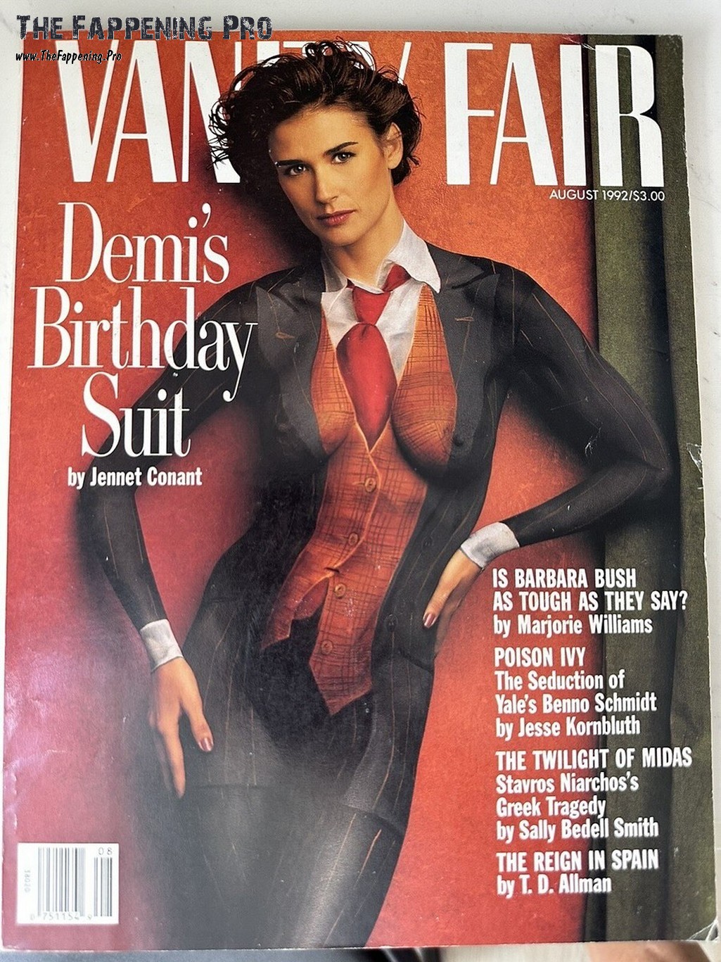 "Demi's Birthday Suit" Vanity Fair 1992