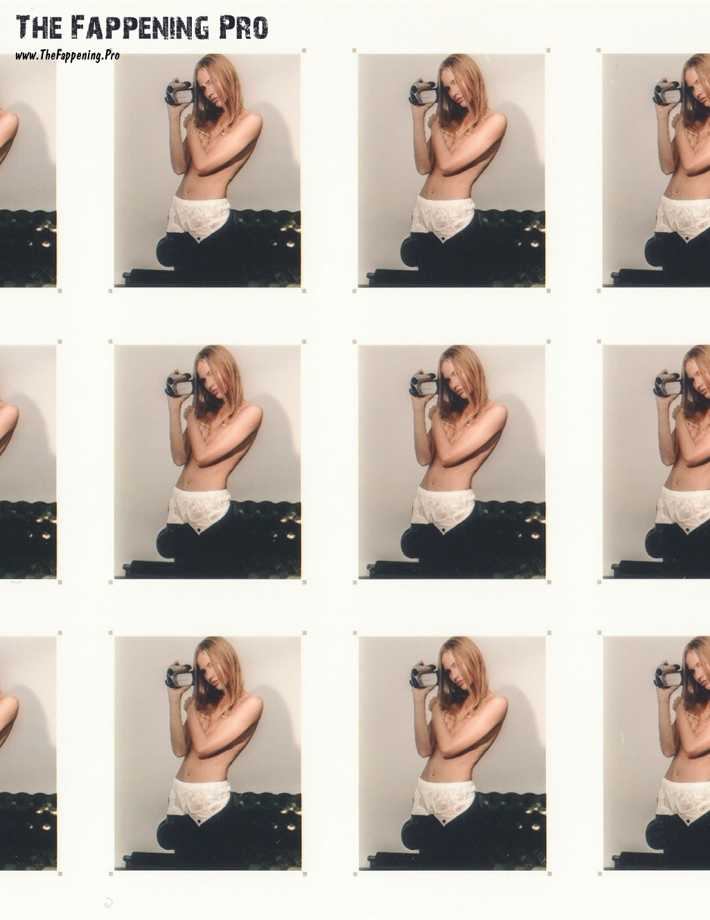 Sasha Luss Topless Covered