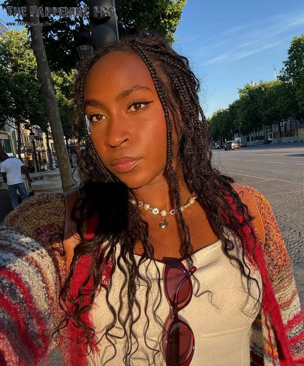 Coco Gauff Selfie