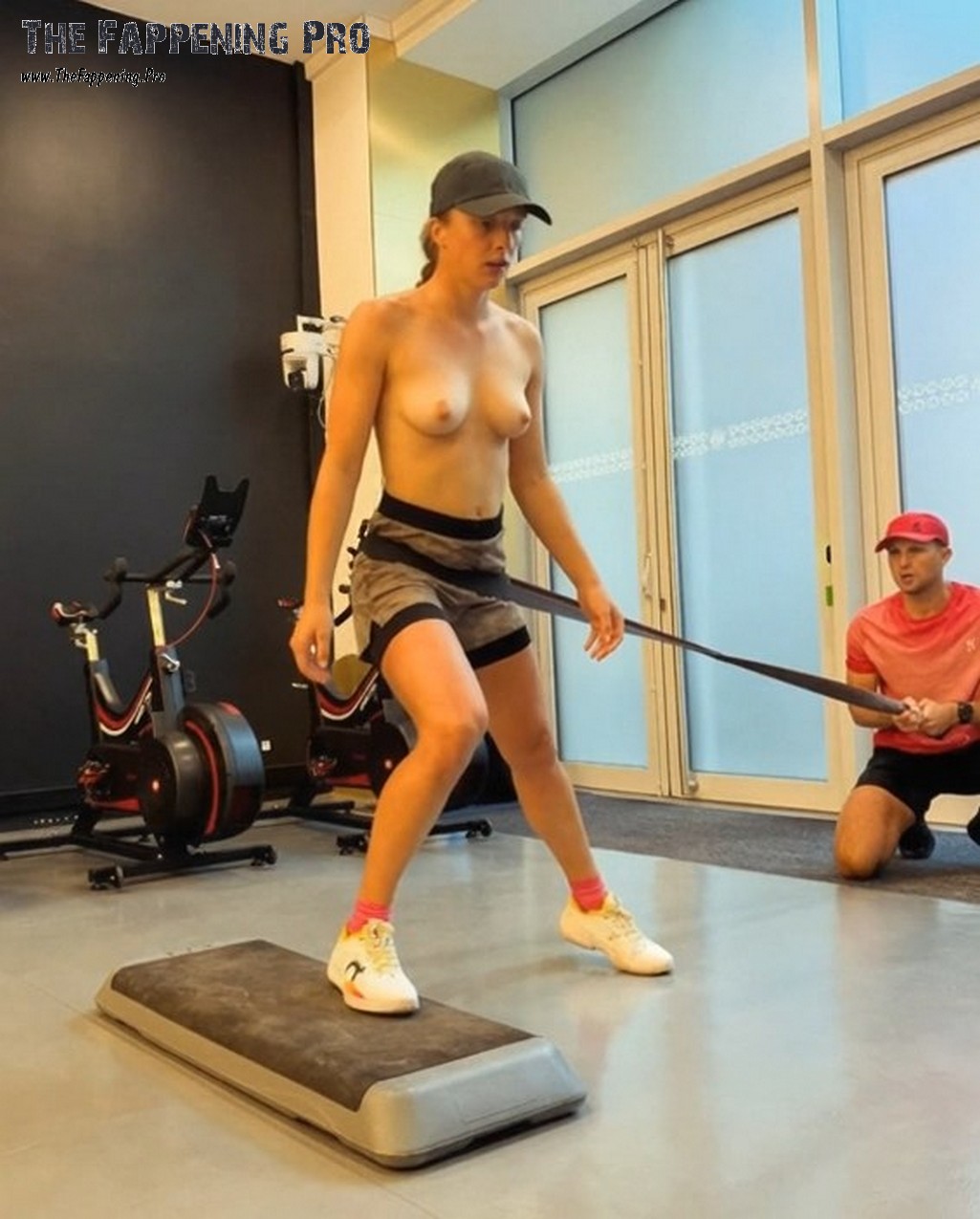 Iga Swiatek Nude Workout