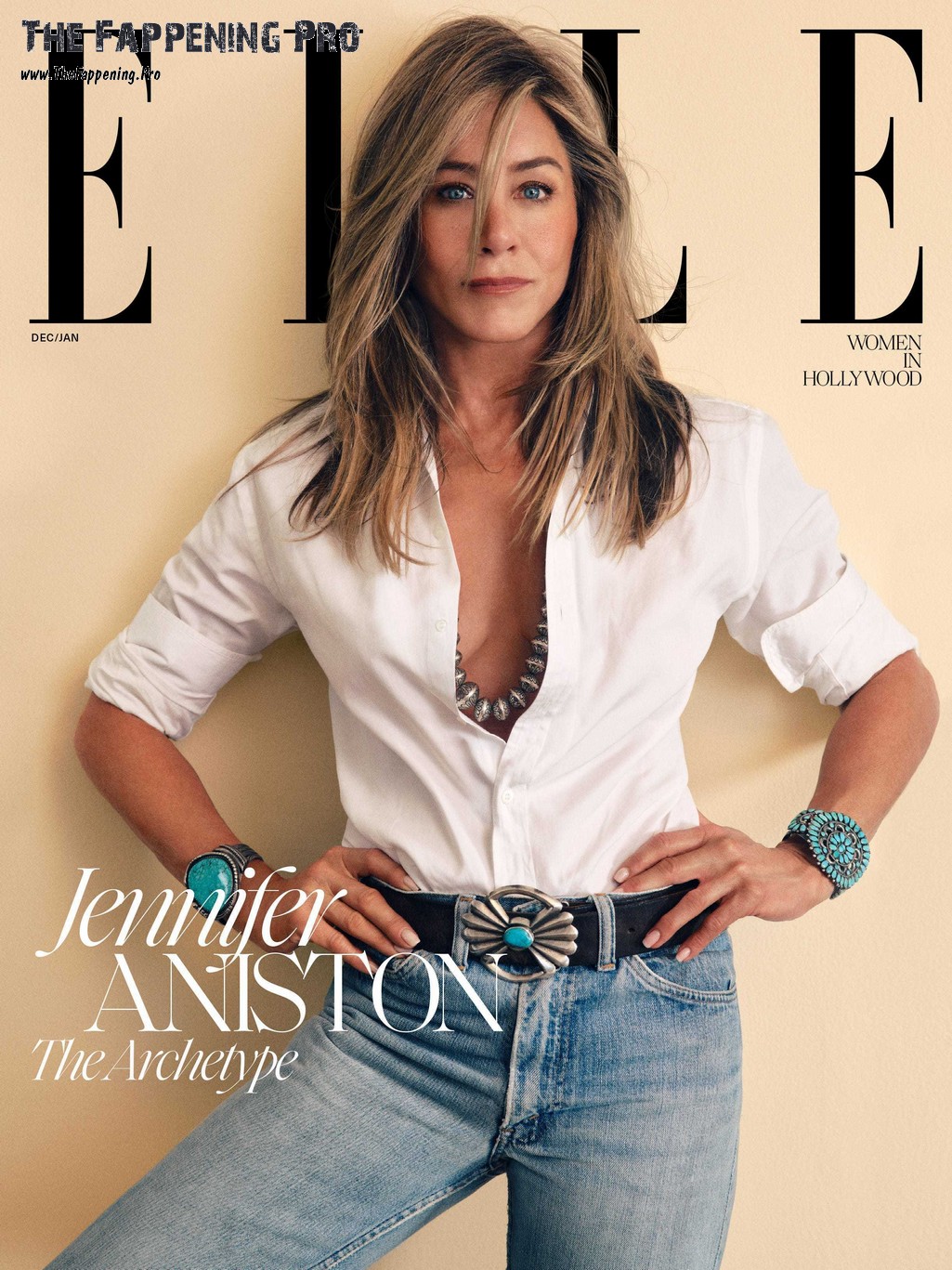 Jennifer Aniston In Elle 2025