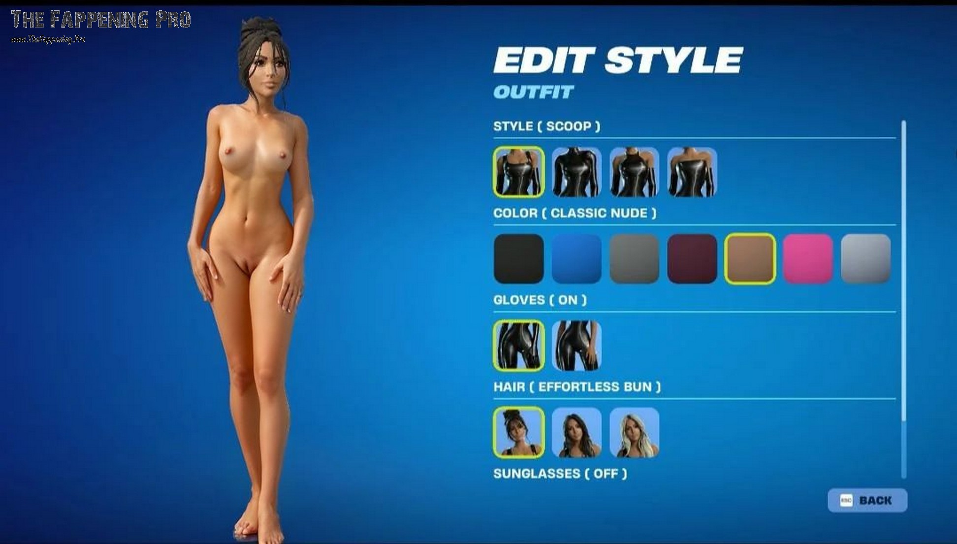 Kim Kardashian Nude Game