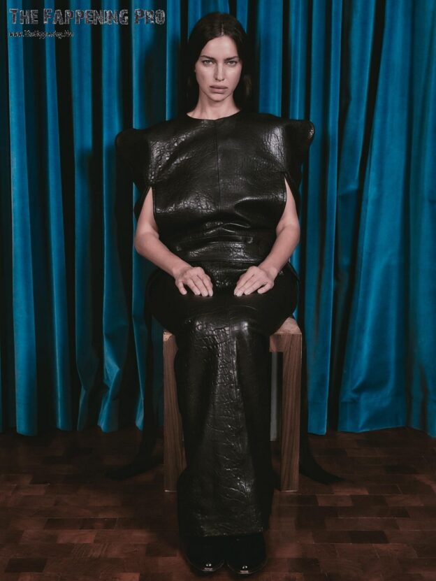 Irina Shayk Nude In Leather (14 Photos)