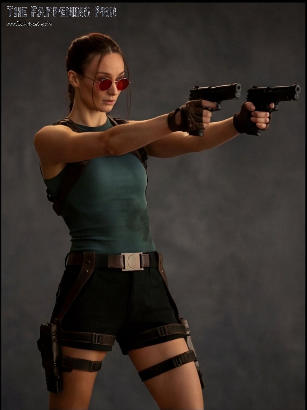 Sophie Turner Lara Croft Sexy