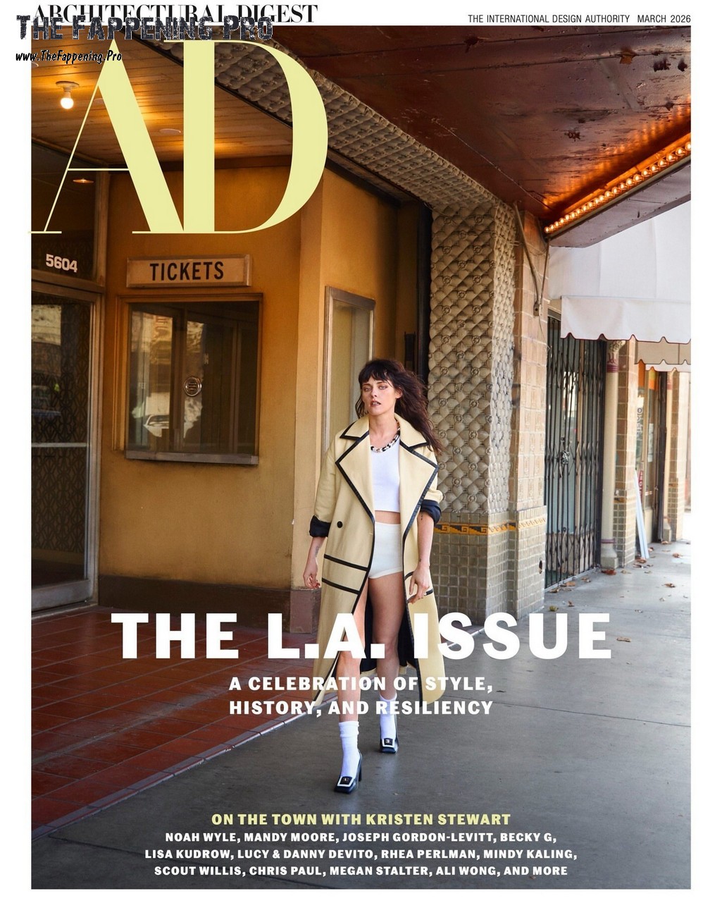 Kristen Stewart Sexy For Architectural Digest 2026