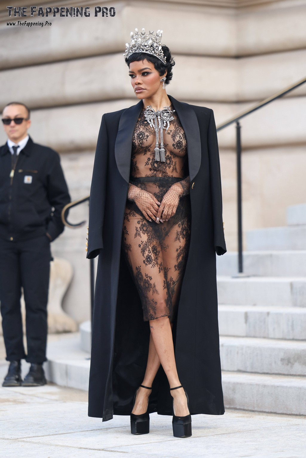 Teyana Taylor See Through Nudity