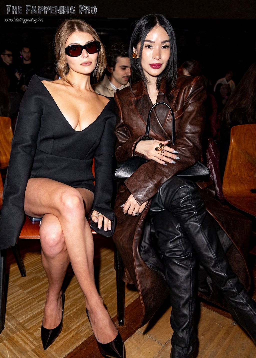 Olivia Jade Sexy Cross legged