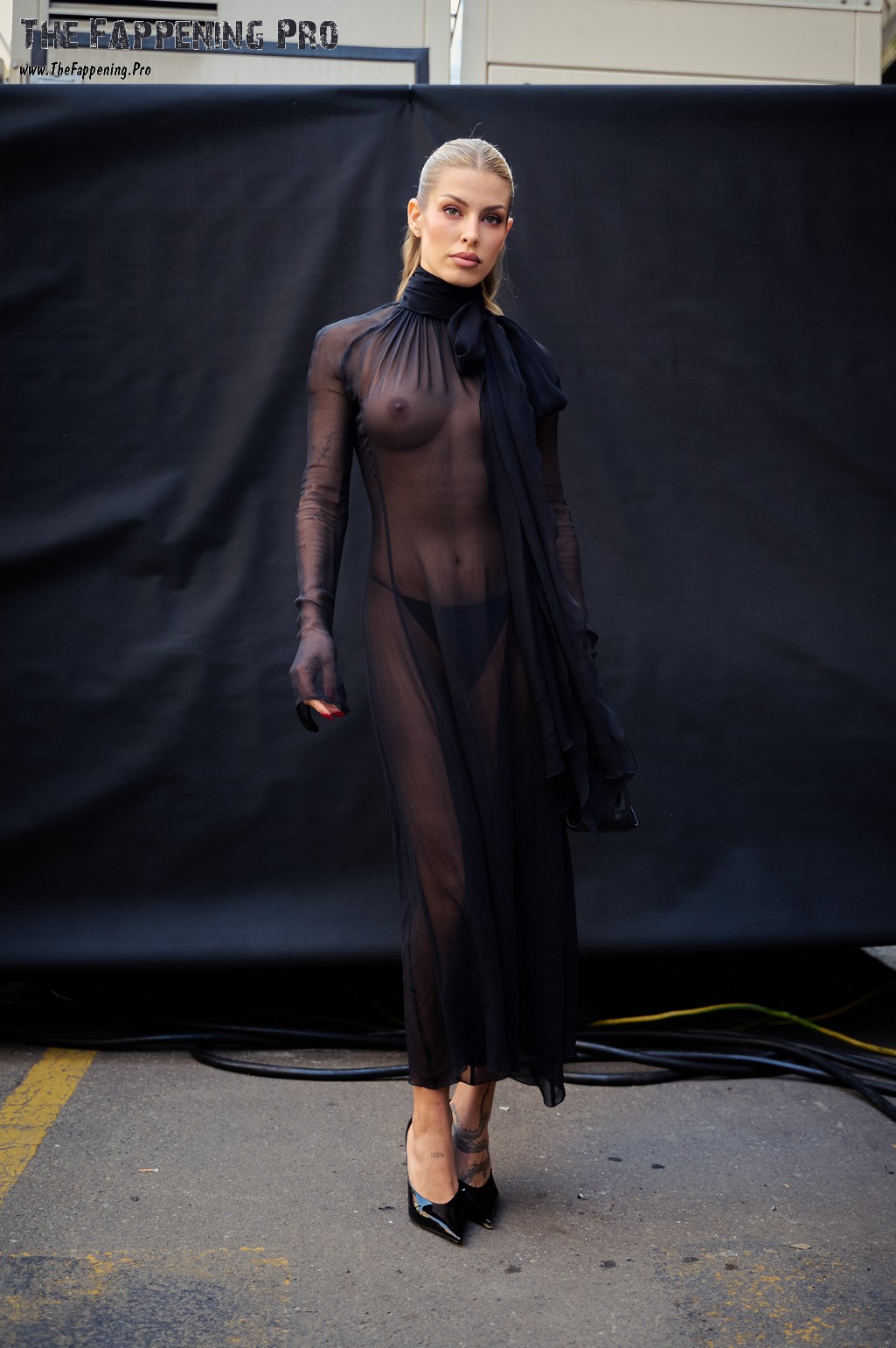 Jessica Goicoechea See Through Nudity