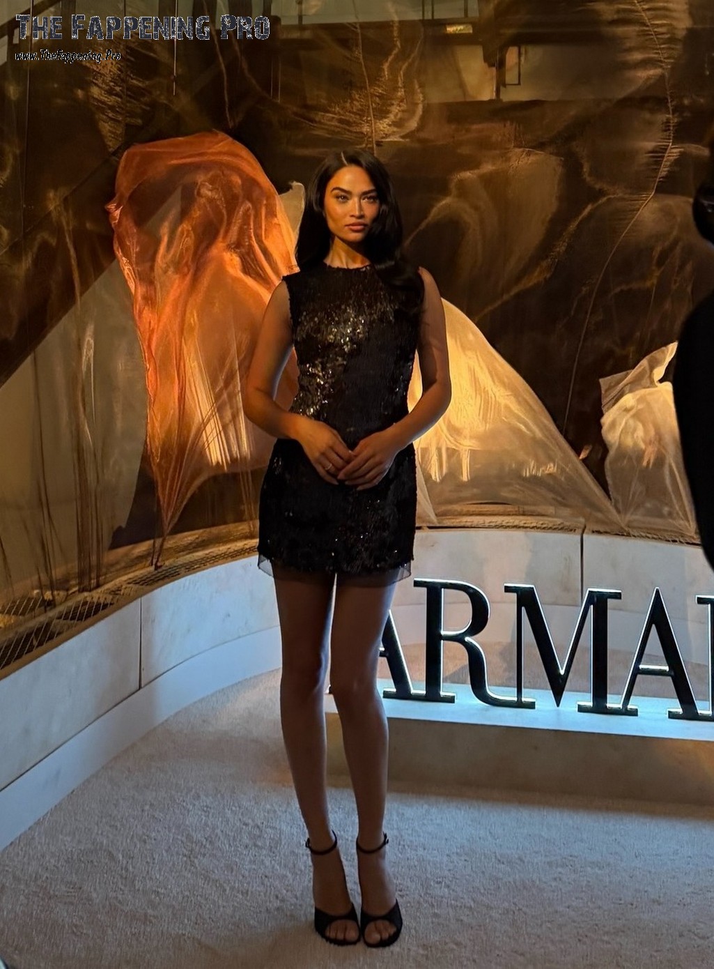 Shanina Shaik Sexy And Leggy