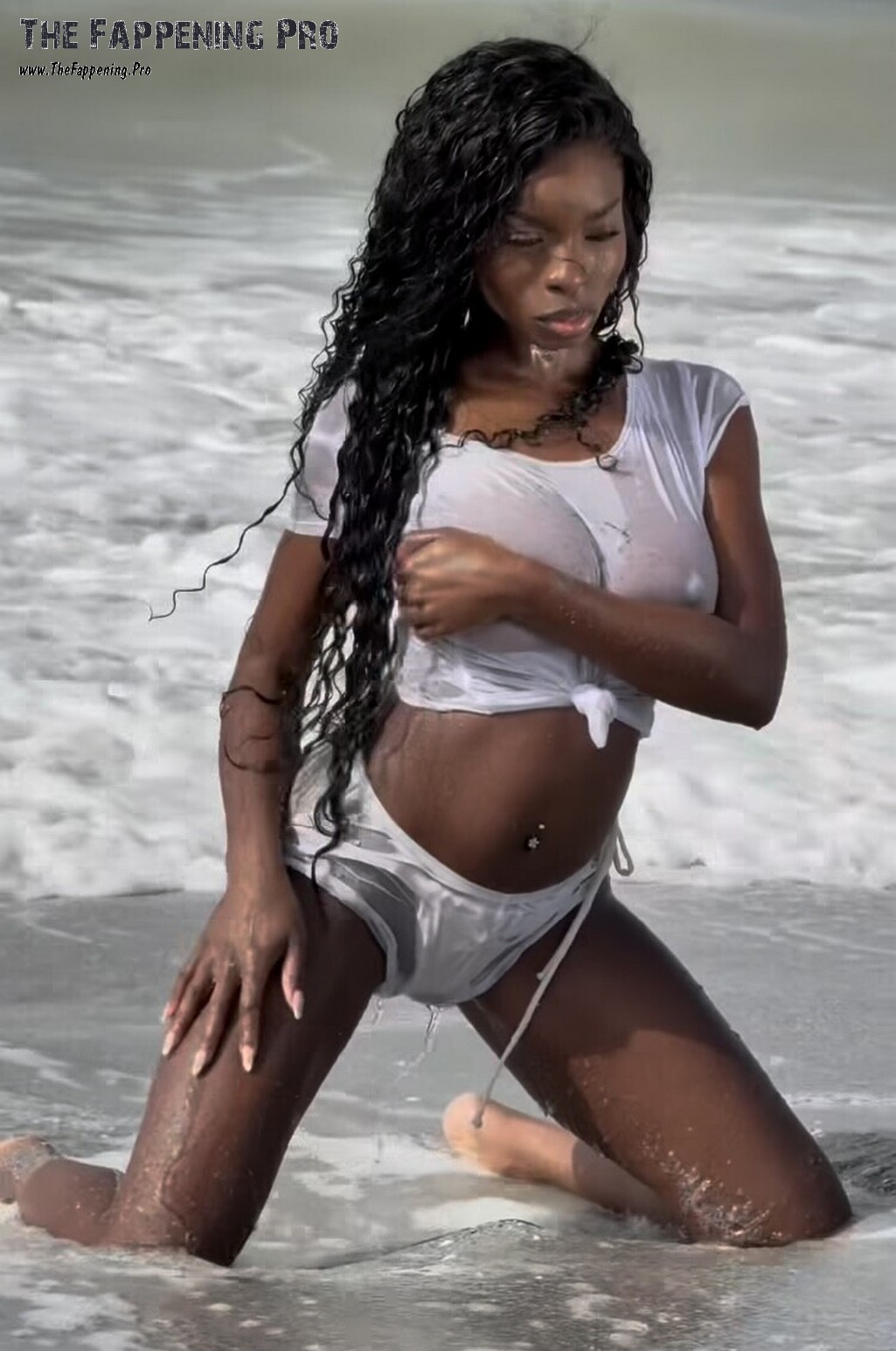 Olandria Carthen Hard Nipples