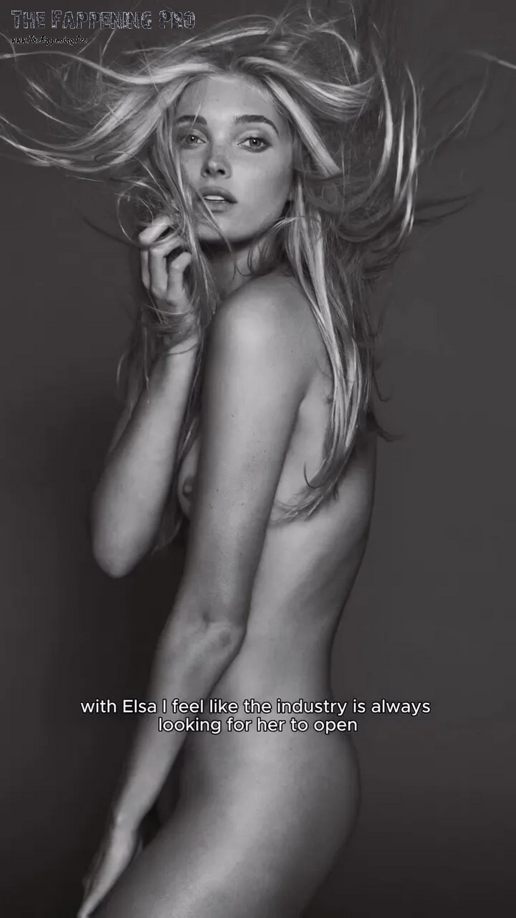 Elsa Hosk Topless