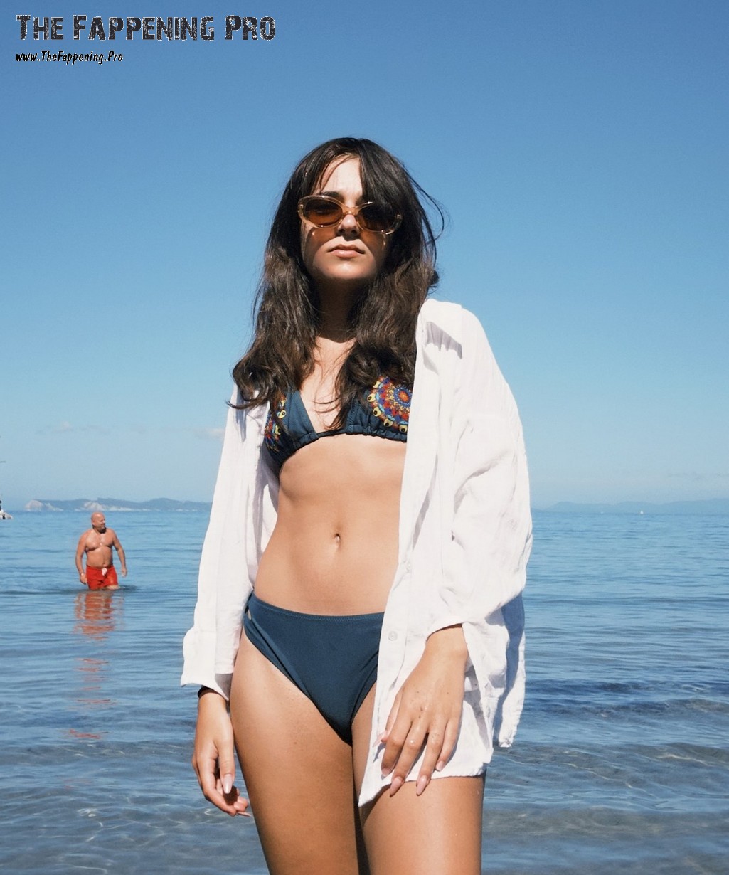 Alexandra Capitanescu Wearing Bikini