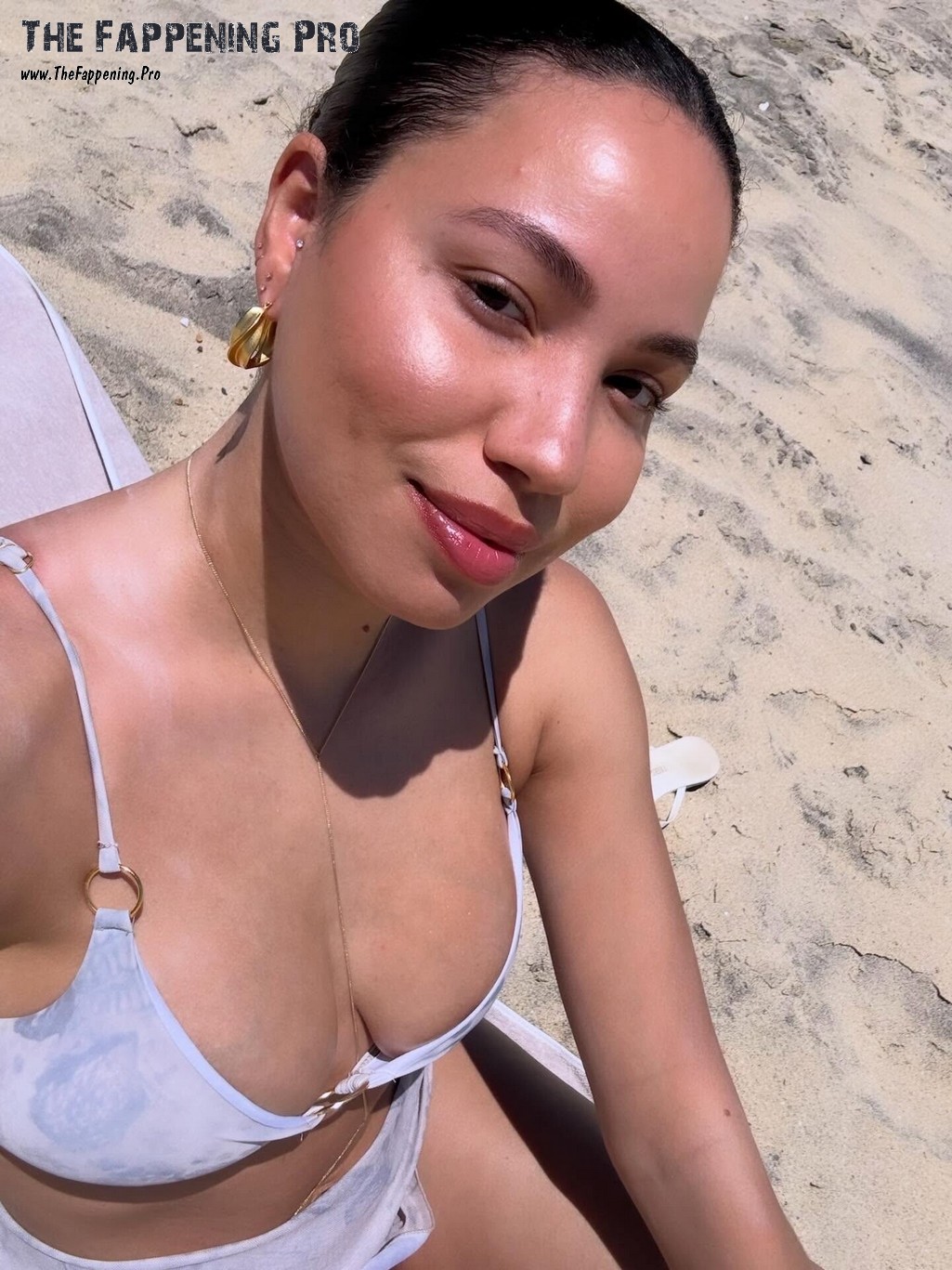 Jurnee Smollett Sexy Tits Exposed