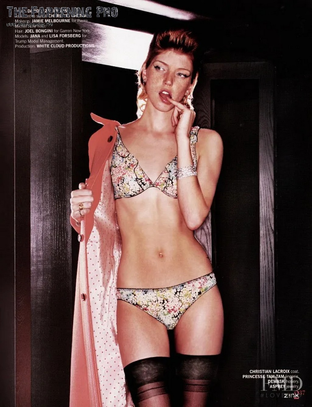 Jana Broughton Sexy In Lingerie