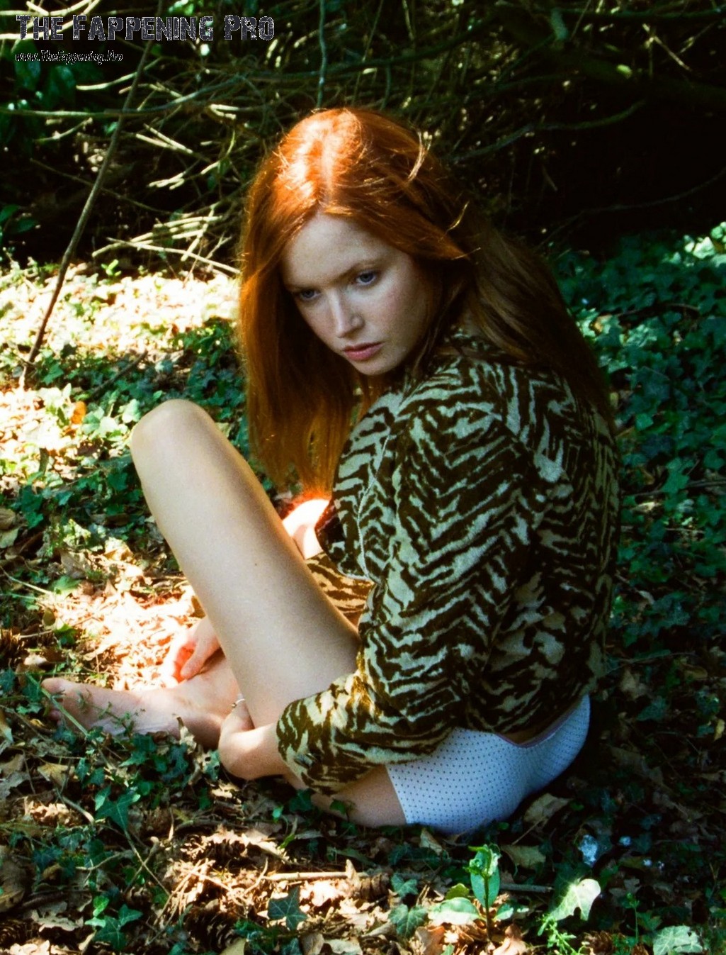 Ellie Bamber In Panties