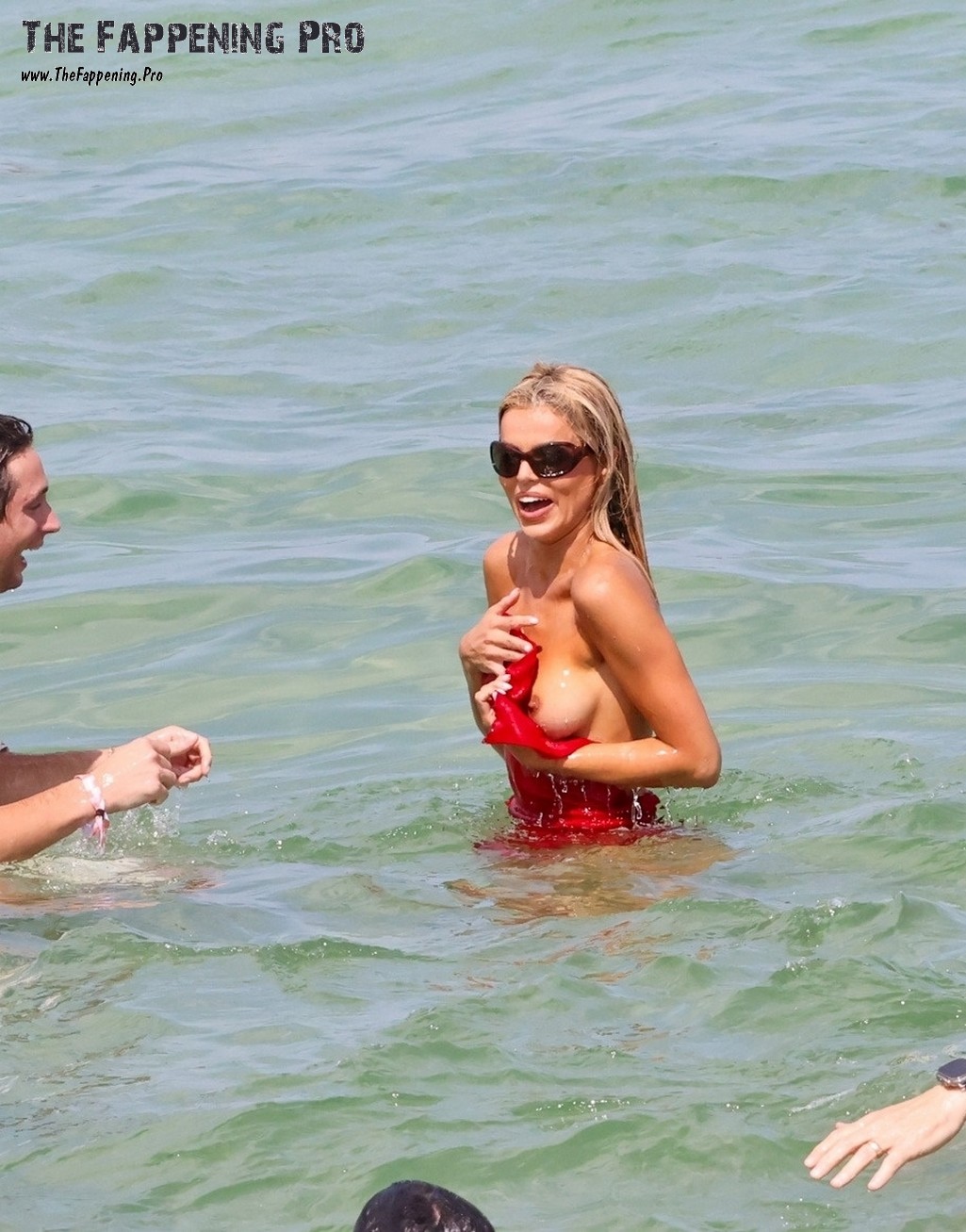 Brooks Nader Boobs Slip