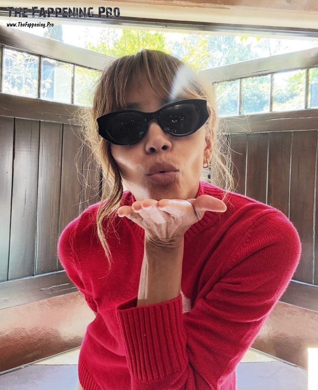 Halle Berry Posing In Vday Whithout Panties (4 Photos)
