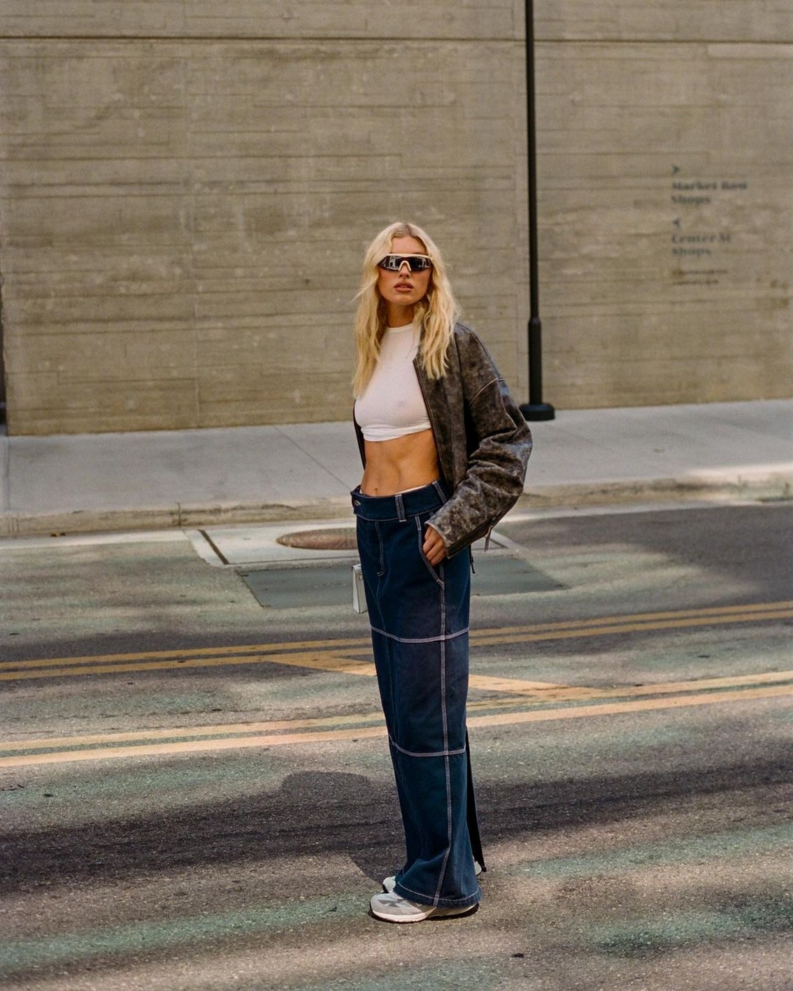 Elsa Hosk Braless