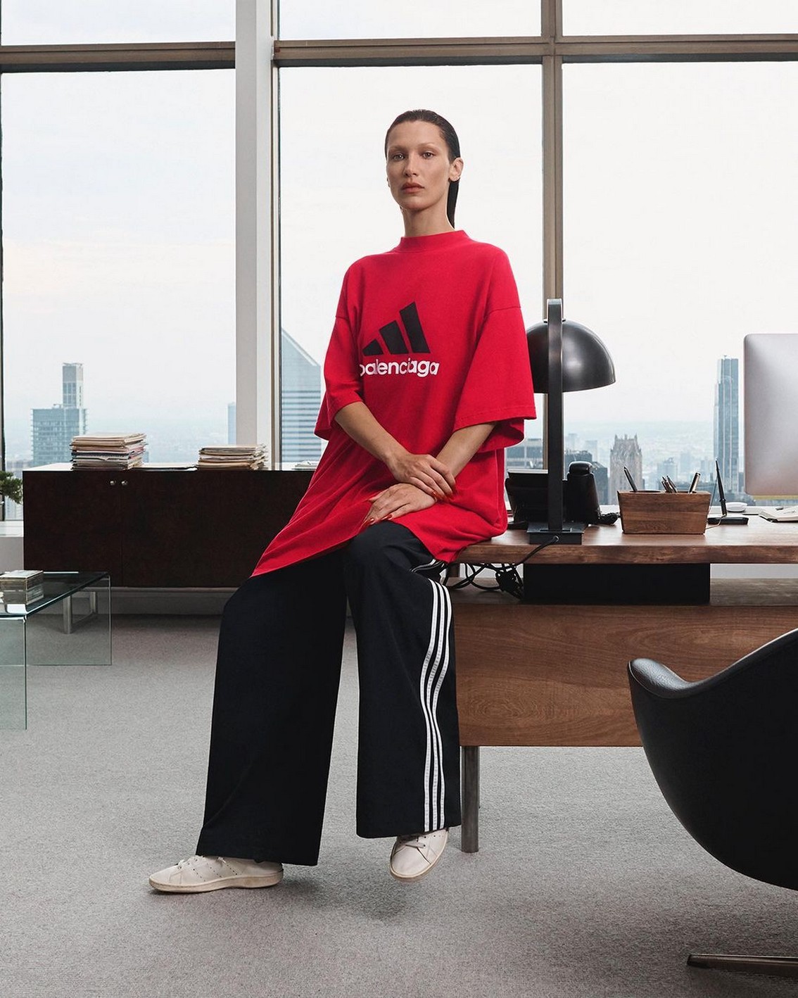 Bella Hadid For Balenciaga & Adidas