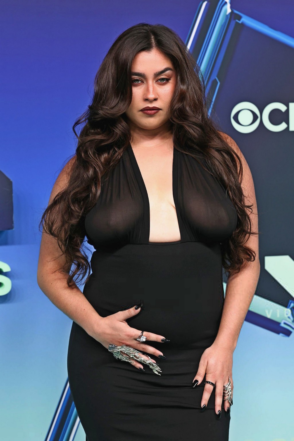 Lauren Jauregui In See Through Dress At MTV Music Awards 2026