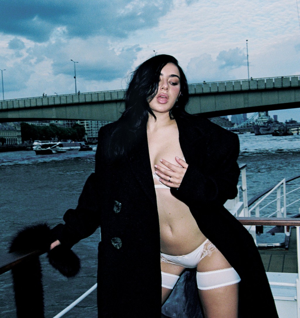 Charli XCX Braless