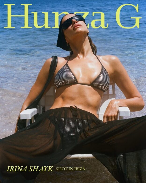 Irina Shayk Sexy In Bikini For Hunza G